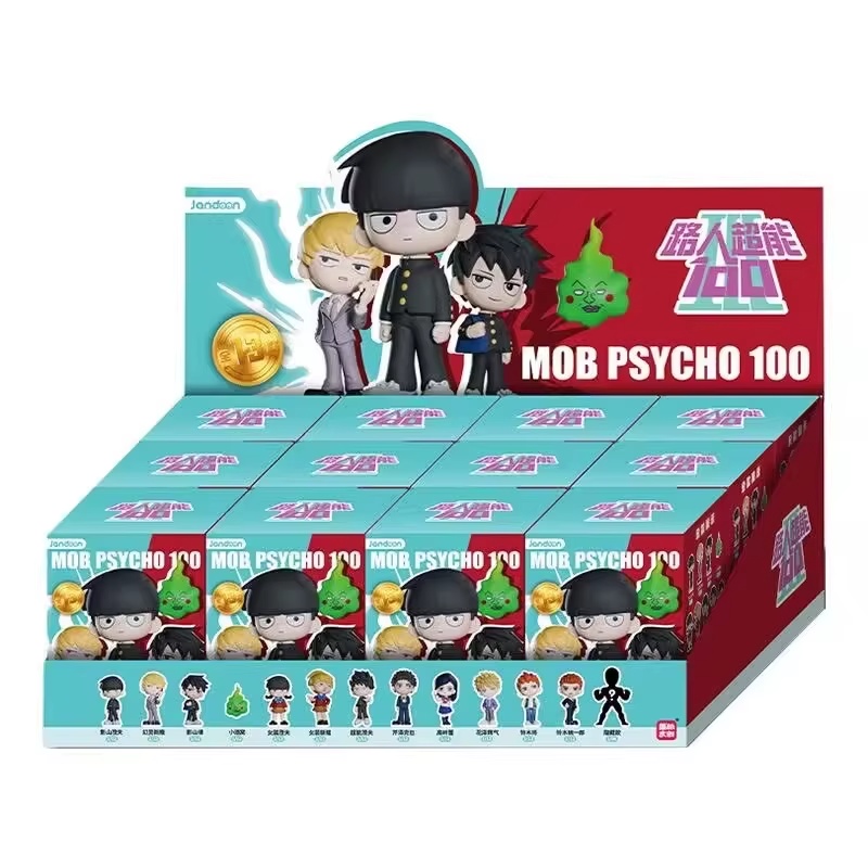 Anime Action Figure Blind Box - Original Mob Psycho 100 Series Mini