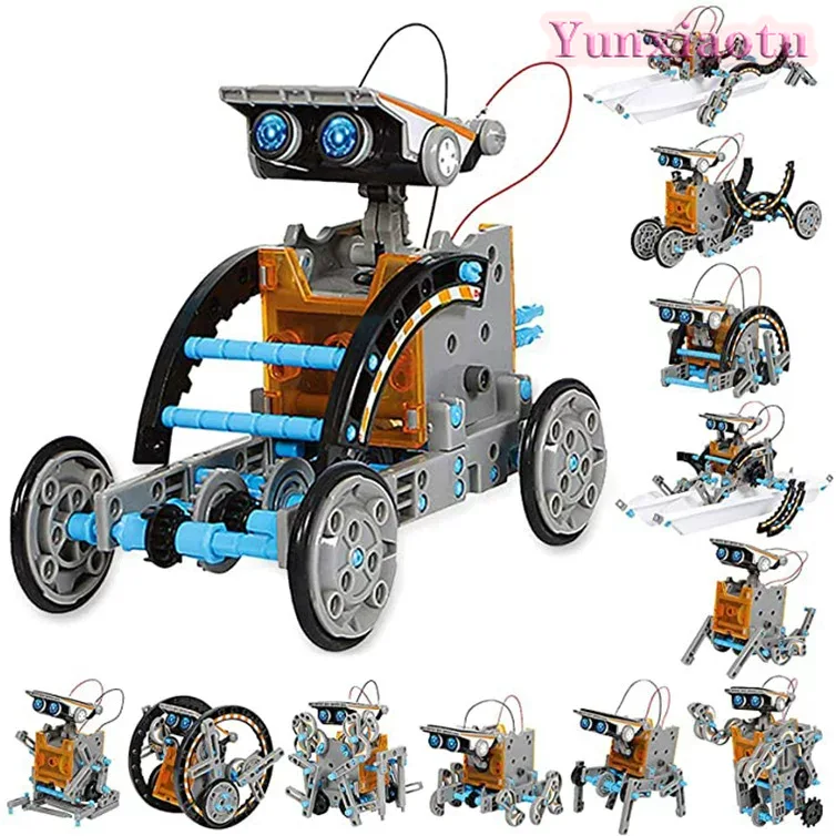 12-in-1 Solar Robot STEM Build - Stem Solar Robot Kit For Kids recension och pris