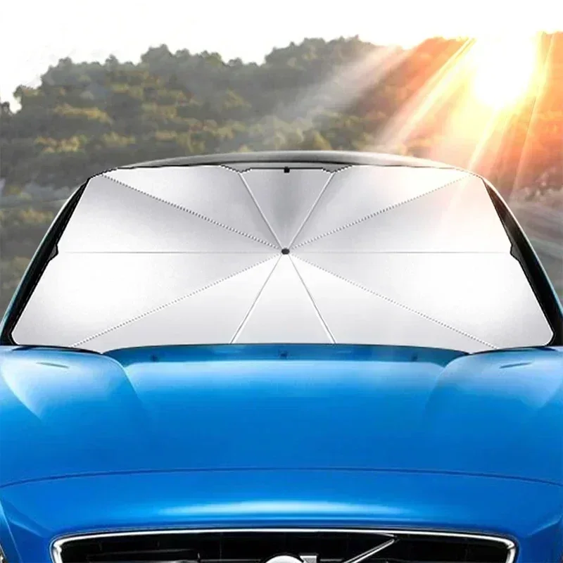 Car Umbrella Sunshade Windshie - Building Blocks recension och pris
