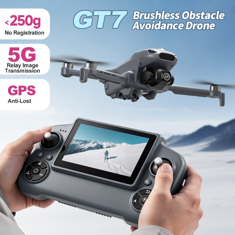 GT7 RC Professional Drone GPS  - Fpv Brushless Rc Drone 4K recension och pris