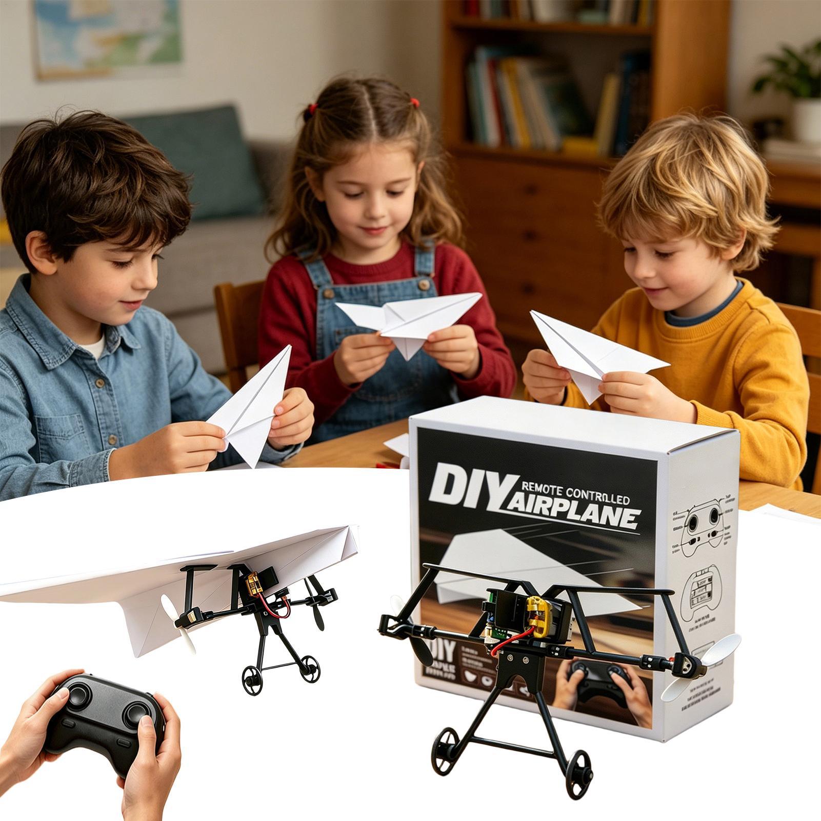 DIY RC Paper Airplane Kit Plan - Remote Control Toys recension och pris