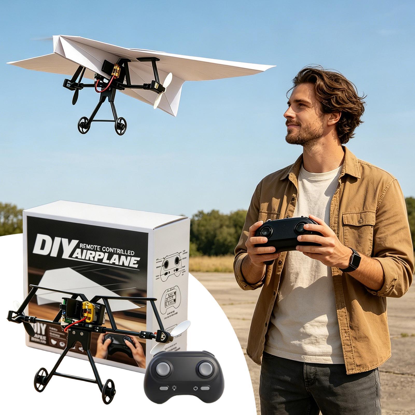 DIY RC Paper Airplane Kit Plan - Remote Control Toys recension och pris